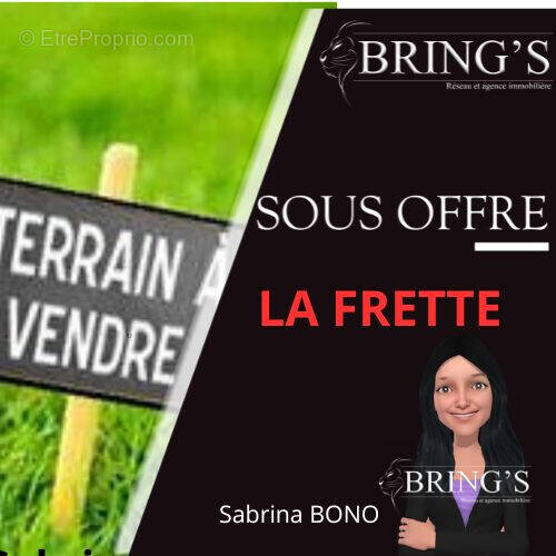 Terrain à LA FRETTE