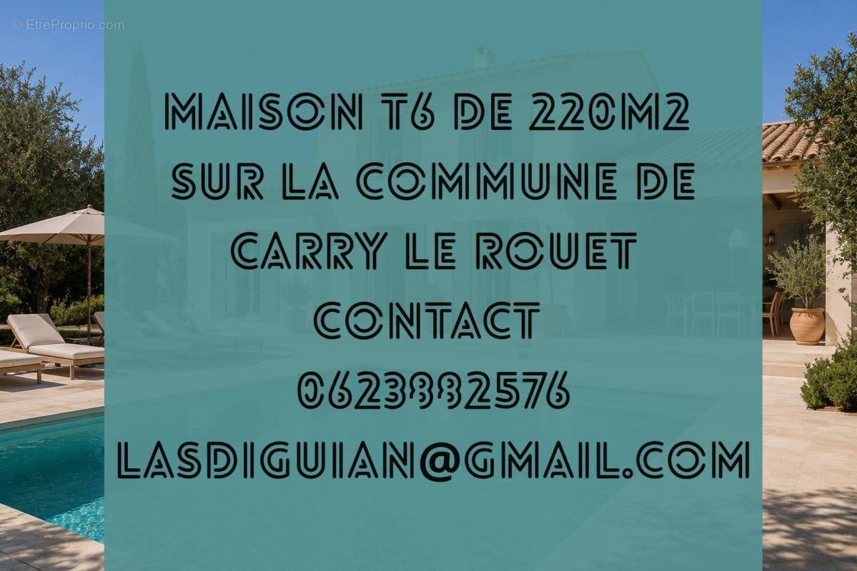 Maison à CARRY-LE-ROUET