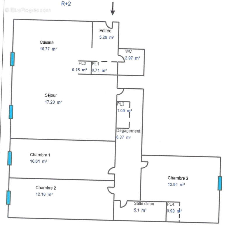 Appartement à SAINT-ETIENNE