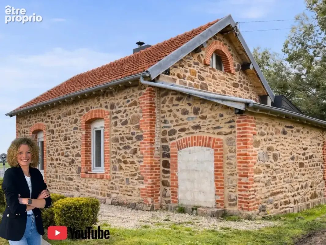 Miniac-morvan  maison en pierre  2 chambres  véranda  jardin et garage - photo 1