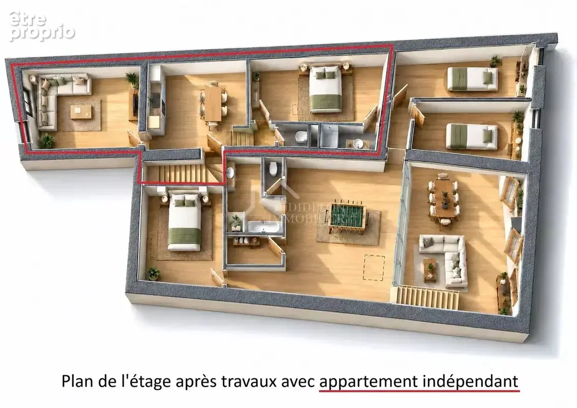 Maison de village - 171m² habitable - Jardin 895m² - Combles aménageables - photo 22