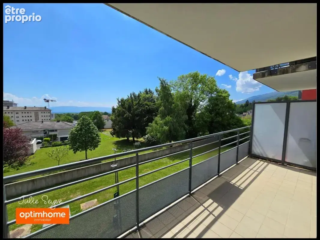 T3 Gex traversant avec magnifique terrasse et vue Mont Blanc – 2 places de parking - photo 4