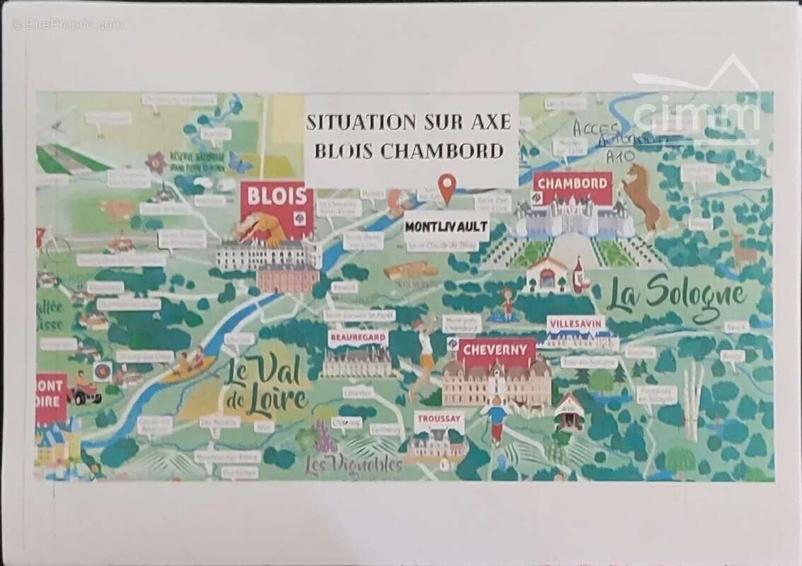 Terrain à MONTLIVAULT