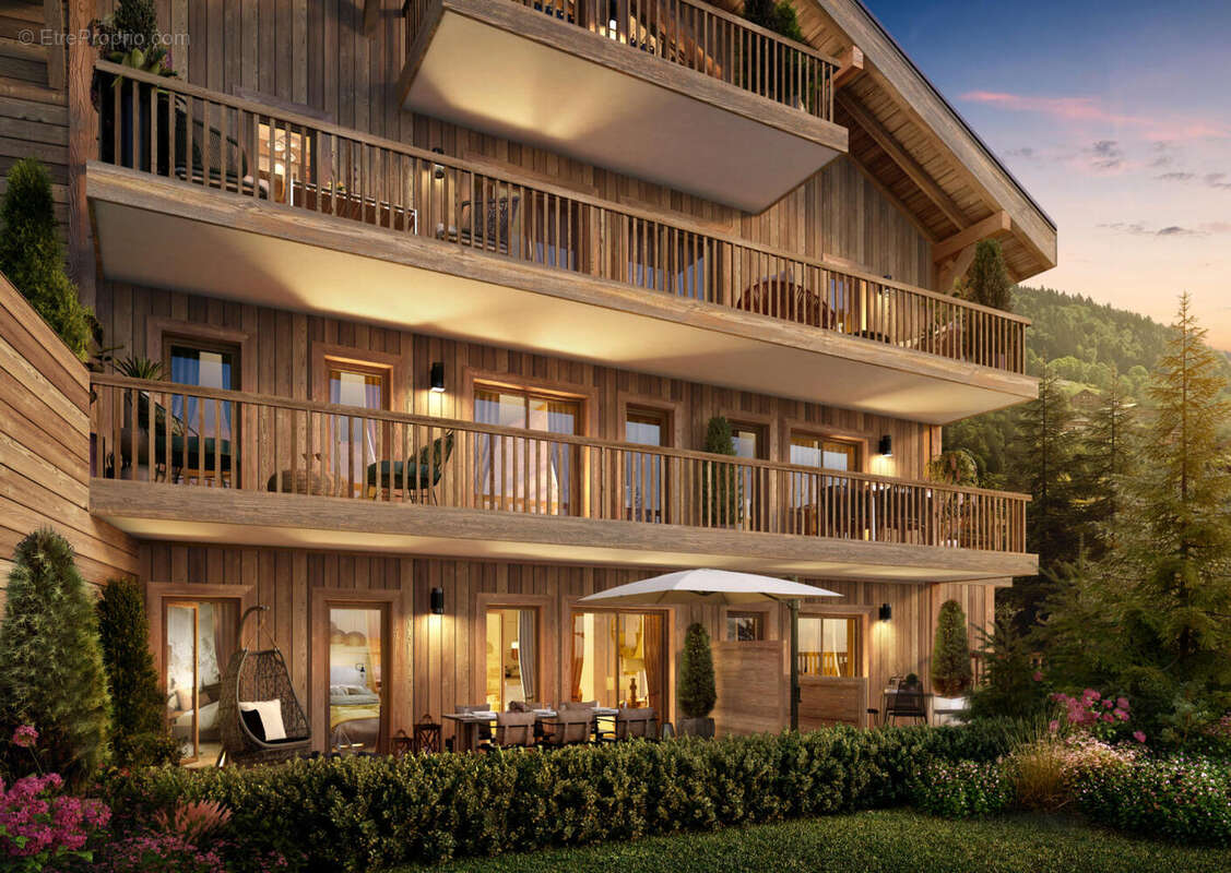 TL3D_Ski apartment for sale Morzine_CGI02_04_HR - Appartement à MORZINE