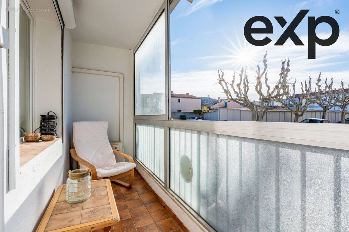 Loggia  - Appartement à CHATEAUNEUF-LES-MARTIGUES