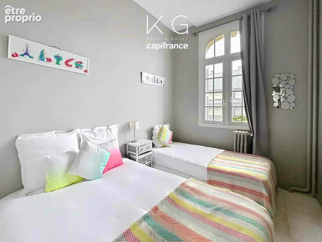 Deauville hypercentre, triangle d'or, appartement de charme 83 m2 avec 2 chambres (3 possibles) dans une villa typique deauvilla - photo 18
