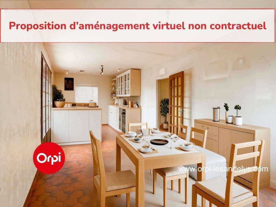 Maison à FLEURY-SUR-ANDELLE