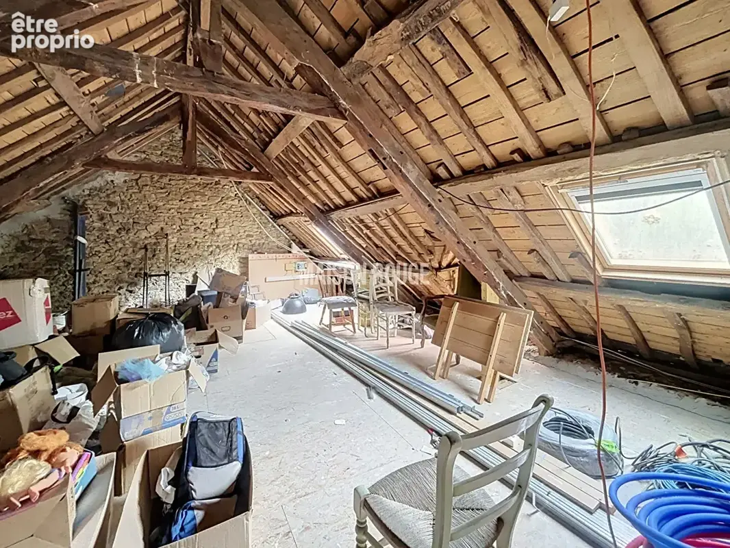 Maison en pierre à vendre à Plouër-sur-Rance 3 chambres, grenier aménageable, grand terrain arboré et fort potentiel - photo 11