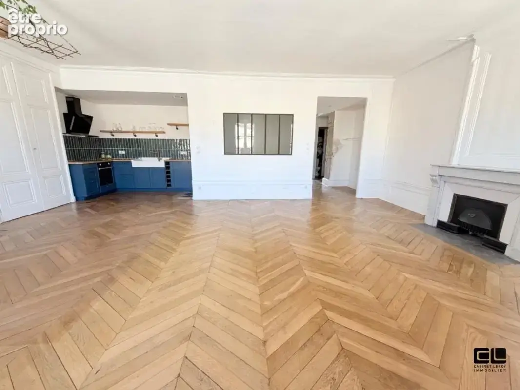 Metro gare de vaise / quai  de saone 103m² dans bel immeuble ancien - photo 4