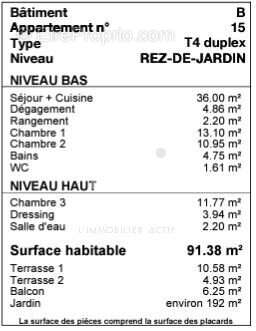 Appartement à TOULOUSE