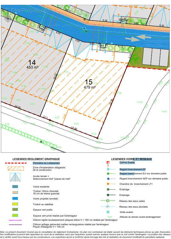 Terrain à LA CROIX-EN-TOURAINE