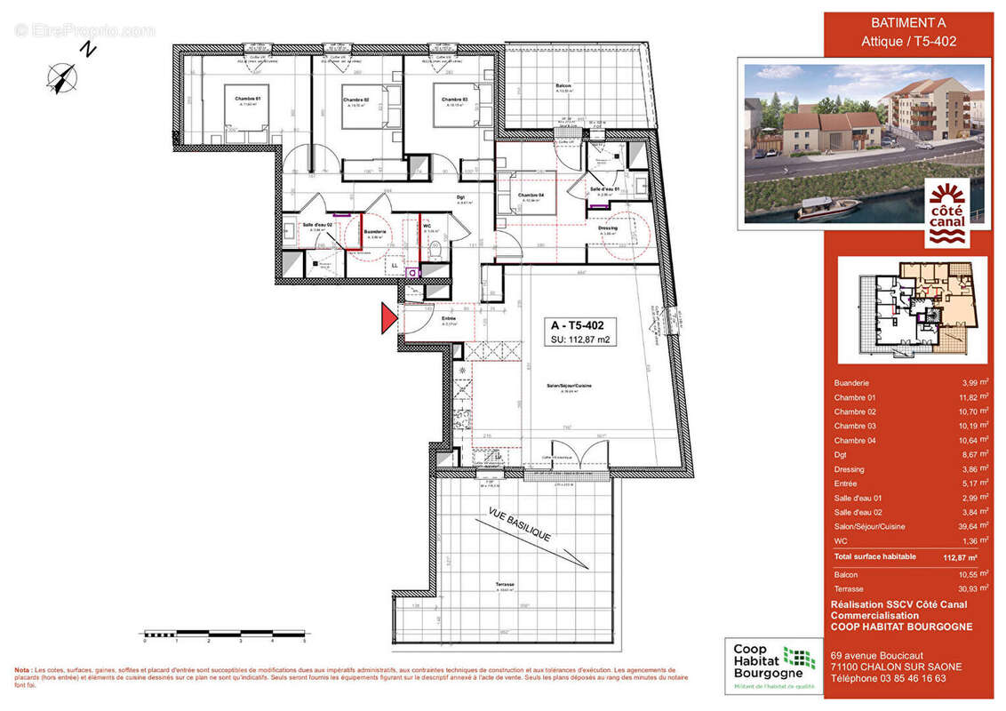 Appartement à PARAY-LE-MONIAL