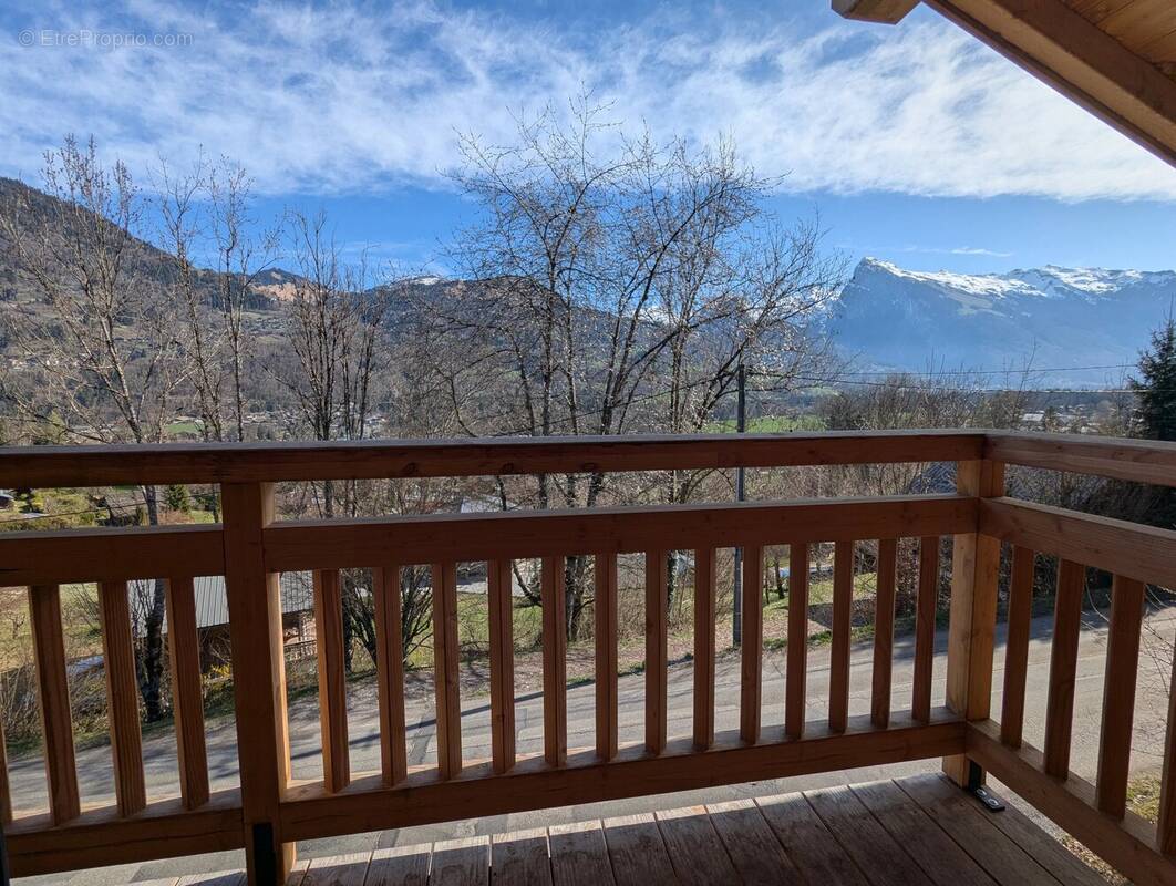 Chalet neuf avec vue sur morillon village et montagne - photo 2