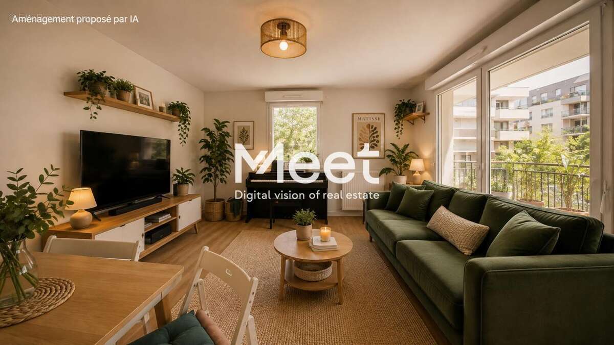 Appartement 3 pièces - 64,30 m² - parking - balcon - port à l'anglais - photo 7