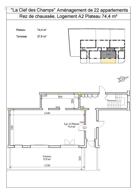Appartement à SAINT-JEOIRE