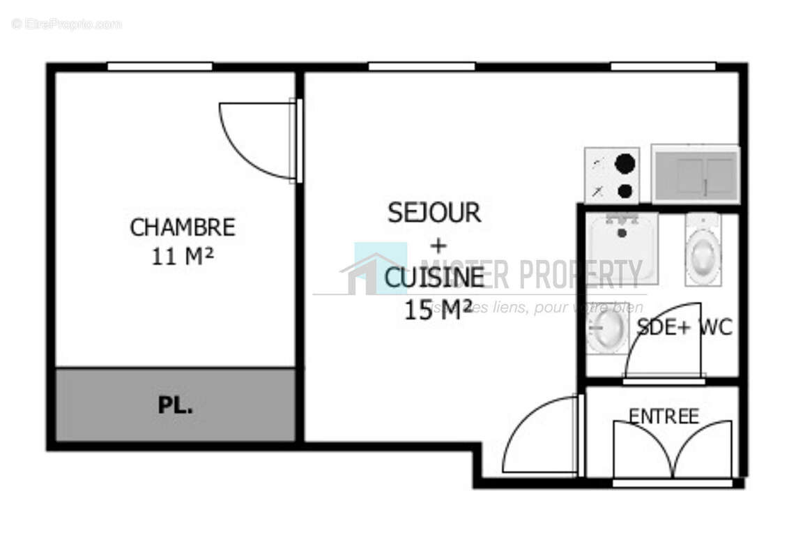 Appartement à PARIS-13E