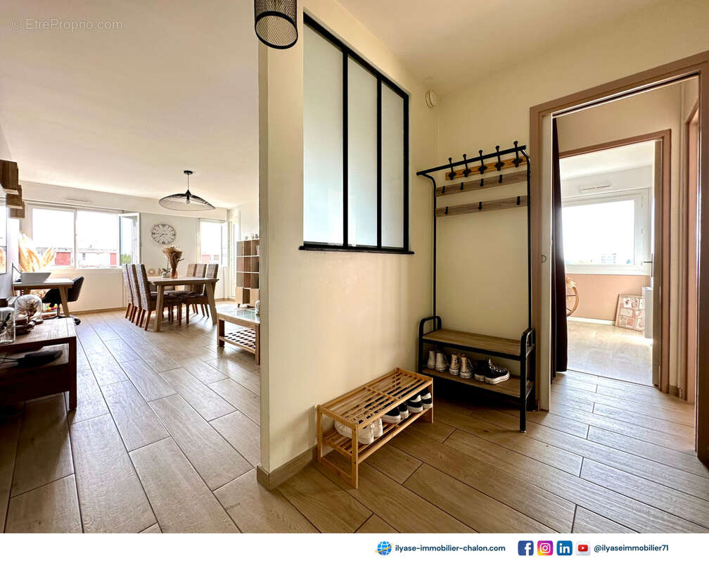 Appartement T4  78 m2  2 balcons - photo 11