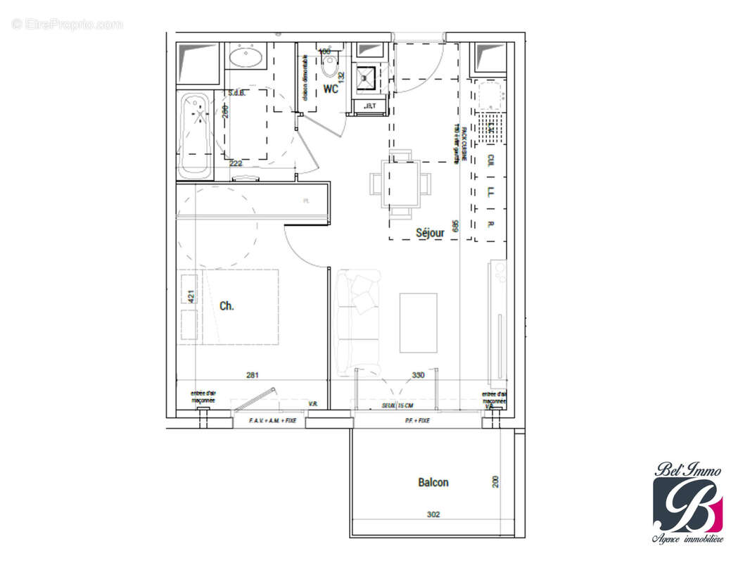 Appartement à BELIGNEUX