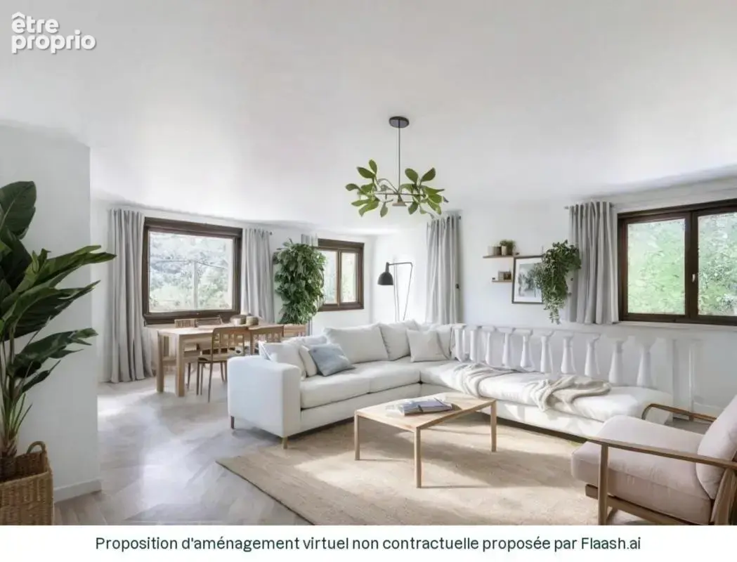 St Joseph de Rivière, spacieuse maison 5P 180 m2 avec terrain de 815 m2 face à la Sure - photo 4