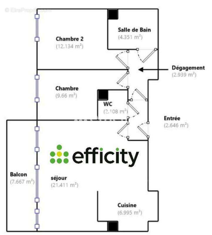Appartement à EPINAY-SUR-SEINE