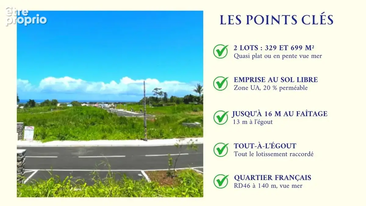 Terrain 699 m² à vendre à Sainte-Suzanne (97441) - photo 3