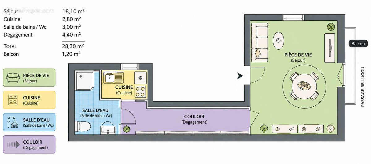 Appartement à MONTPELLIER