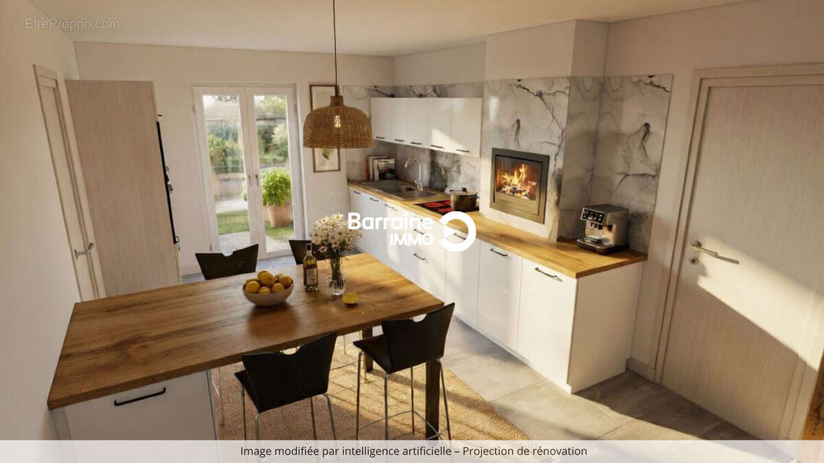 A vendre brest saint-pierre cavale blanche maison de maitre 188m² t8 5 chambres garage veranda - photo 6