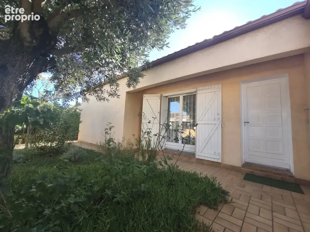 MÈZE  Maison T4 de plain-pied de 82m² avec garage, terrasse et terrain de 372m² piscinable - photo 2
