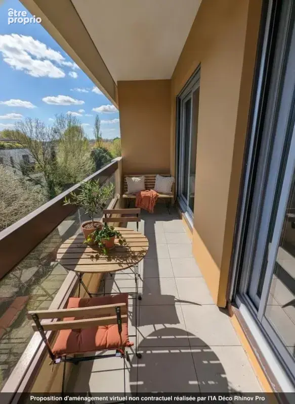 T4 avec balcon et 2 places de parking - photo 19