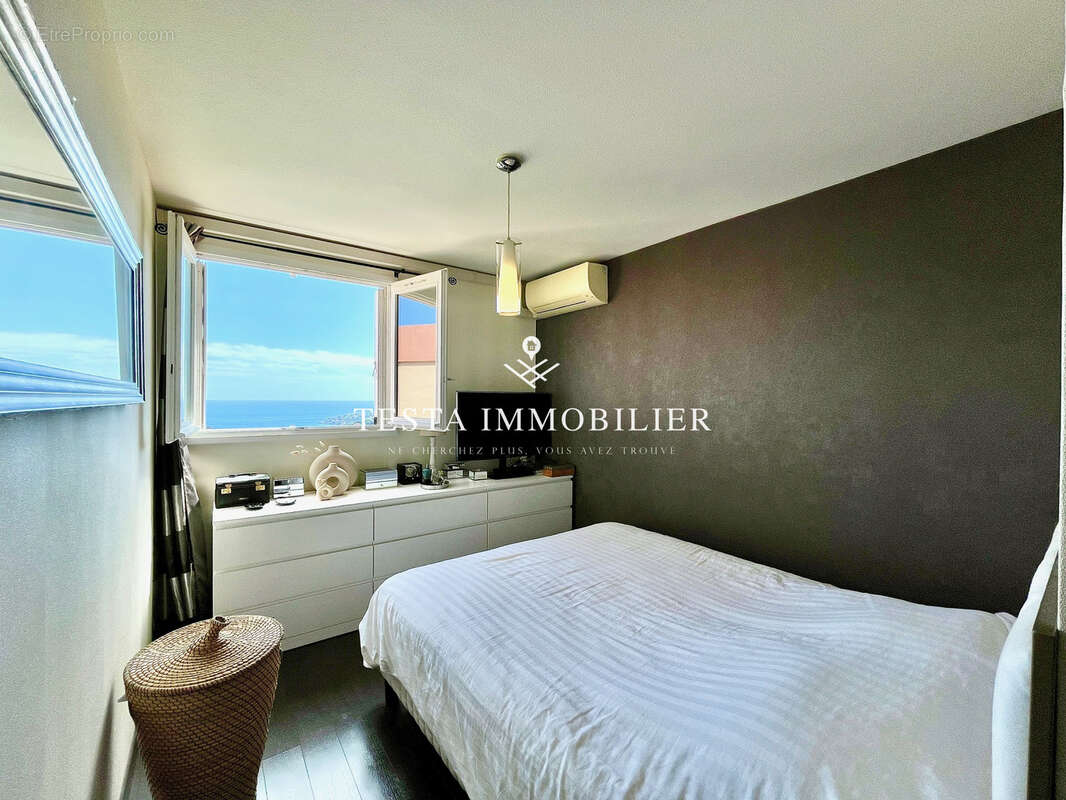 Menton - 3 pieces 63 m - dernier etage - terrasse - vue mer - photo 10