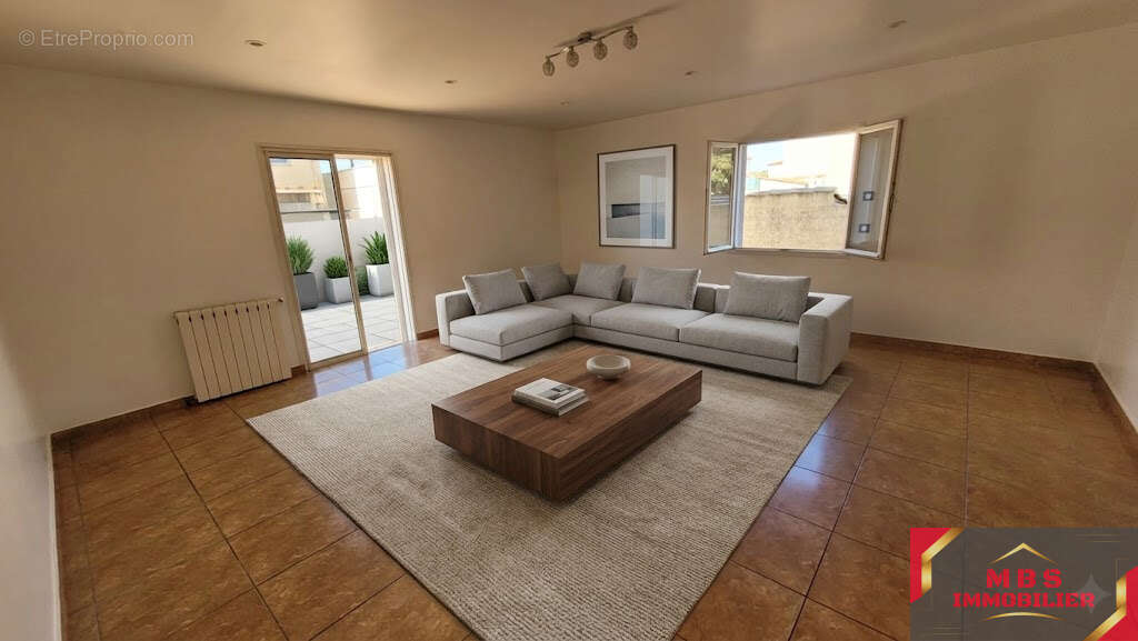 Perpignan Nord, belle Villa 3 faces plain pied 110 m2 - photo 2