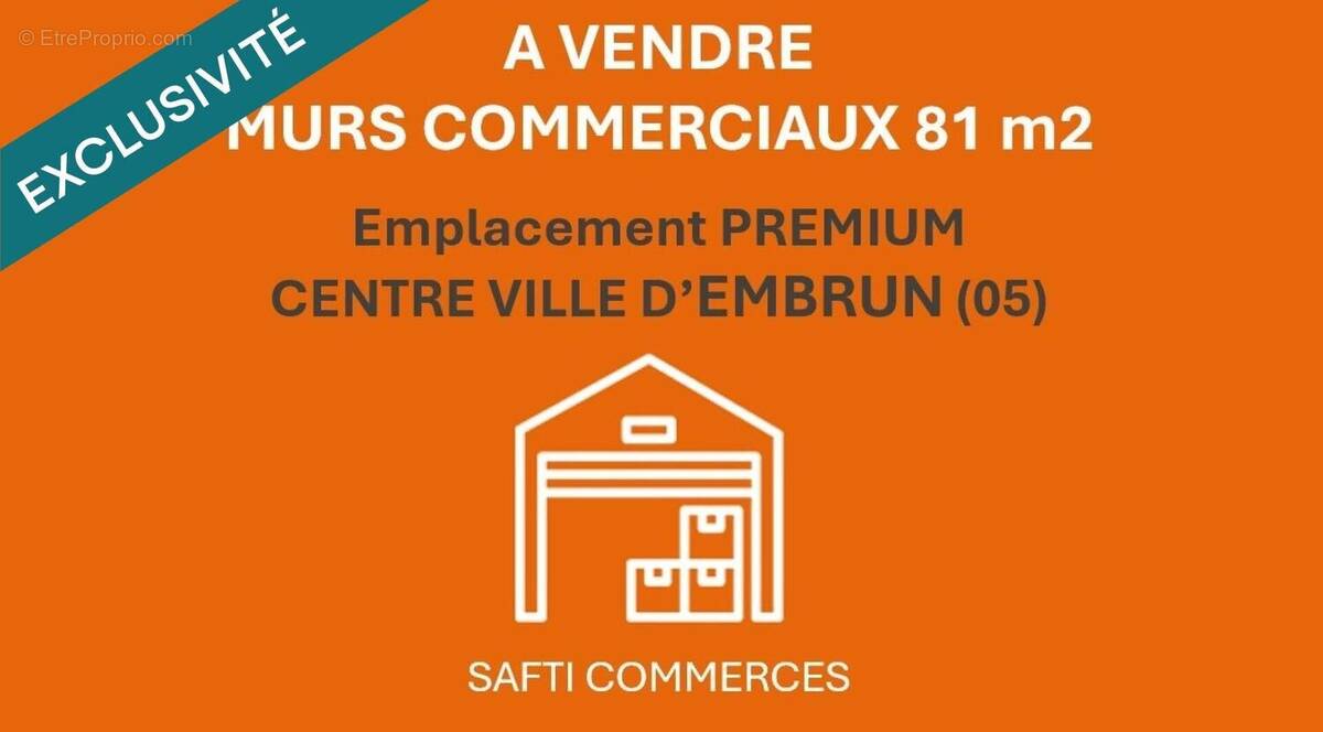 Photo 1 - Commerce à EMBRUN