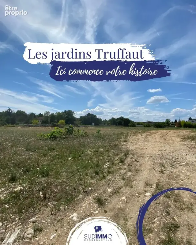 Photo Terrain à Chatuzange-Le-Goubet au prix de 114 000€