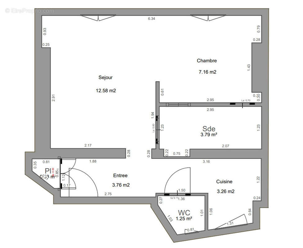 Appartement à PARIS-18E