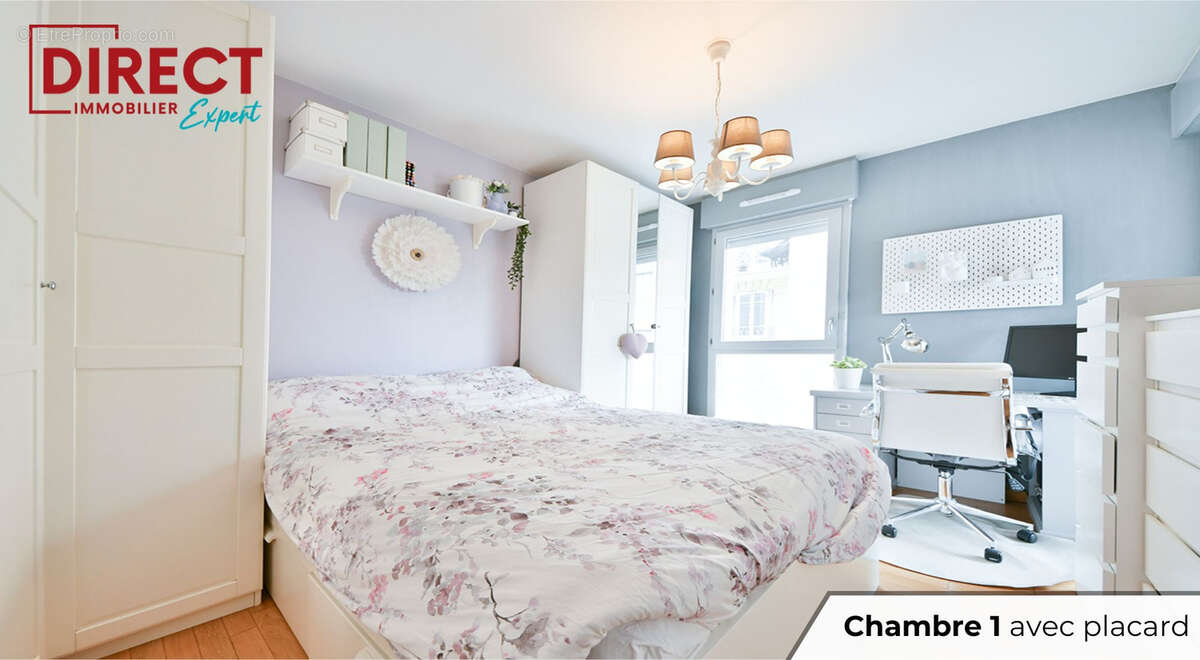 À 1 minutes de la gare : appartement 3p + balcon + parking + copro 2018 - photo 5