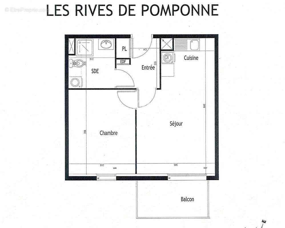 Appartement à POMPONNE