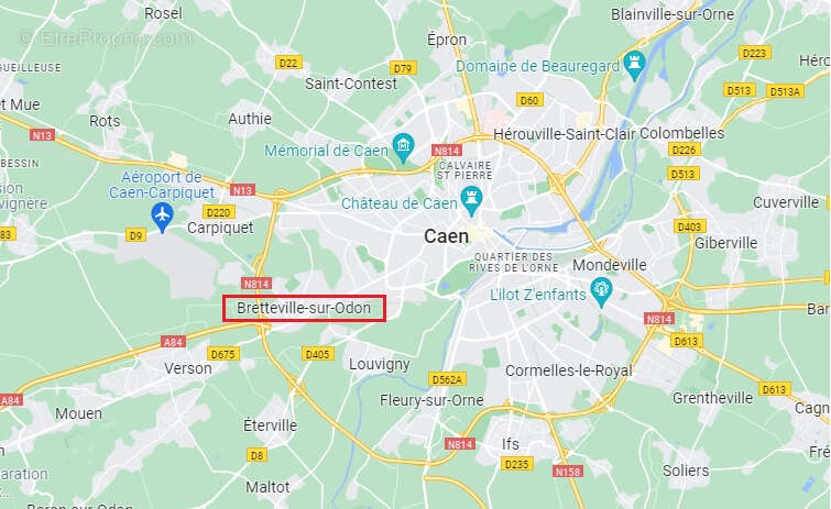 Terrain à BRETTEVILLE-SUR-ODON