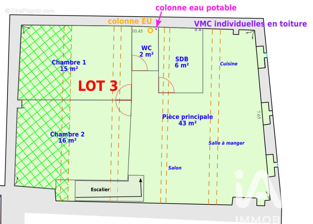 Photo 4 - Appartement à ALBIGNY-SUR-SAONE