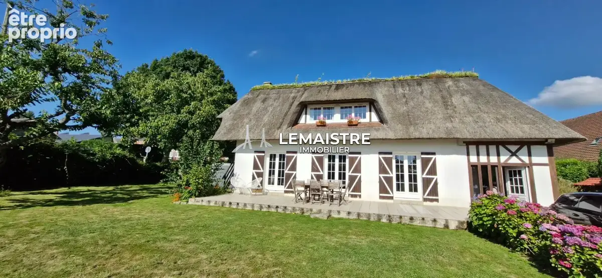 Maison à vendre - Yvetot / Barentin - 88 m² - 2 chambres - Chaumière rénovée avec jardin - photo 13