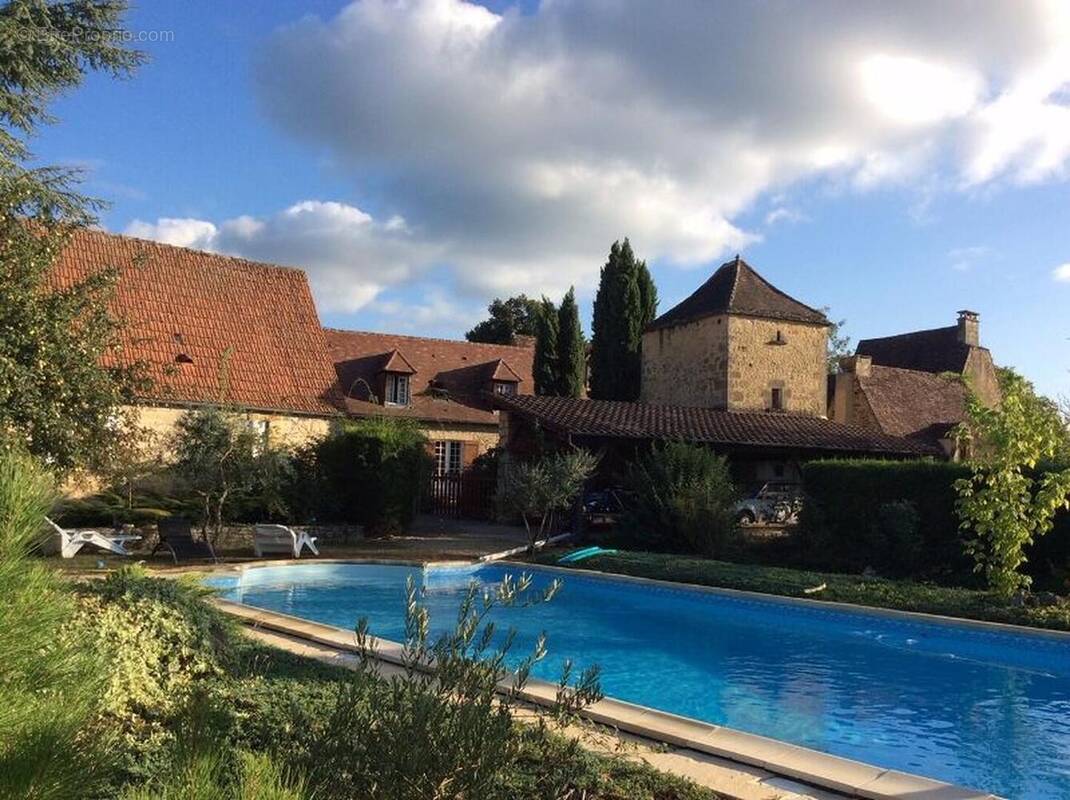 Vue ensemble - Maison à BEYNAC-ET-CAZENAC