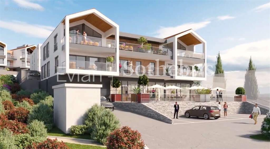 Vente magnifique attique face lac neuvecelle - photo 2
