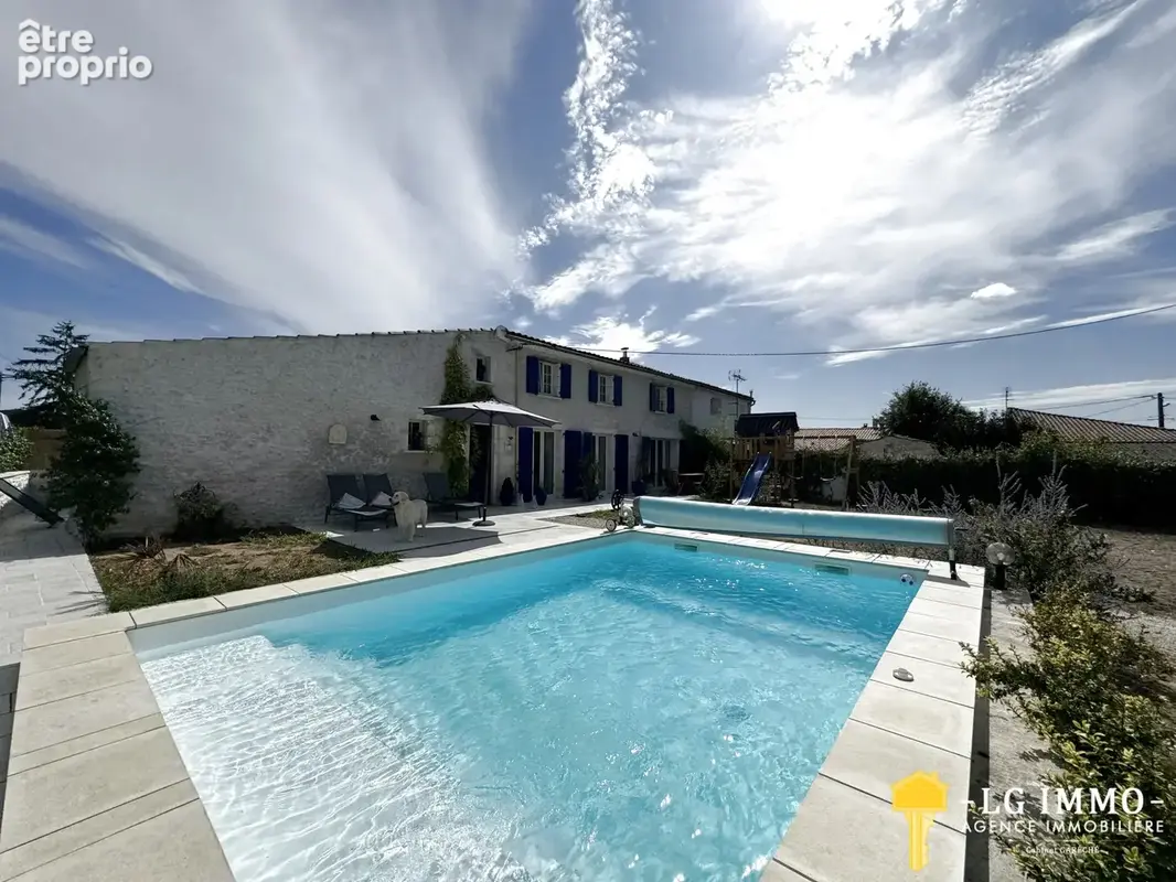 Charentaise en pierre rénovée avec piscine dans un hameau calme de Meschers - photo 30