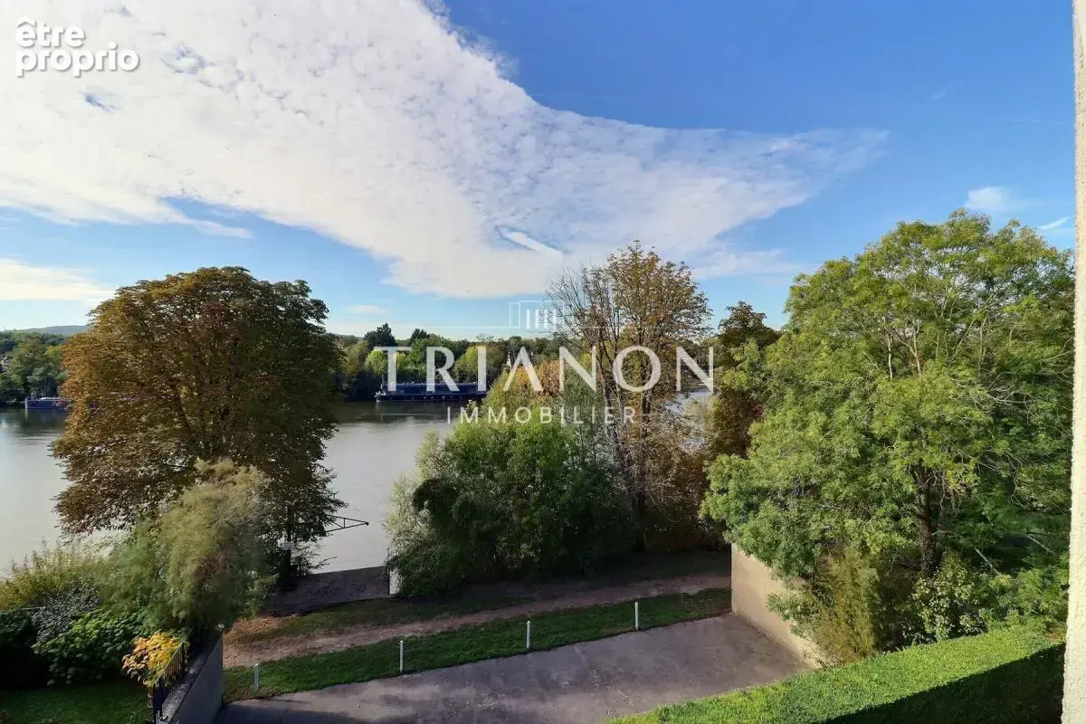 3 pièces lumineux de 80 m² avec loggia plein sud et vue panoramique sur la Seine — Gare à 10 min à pied - photo 1