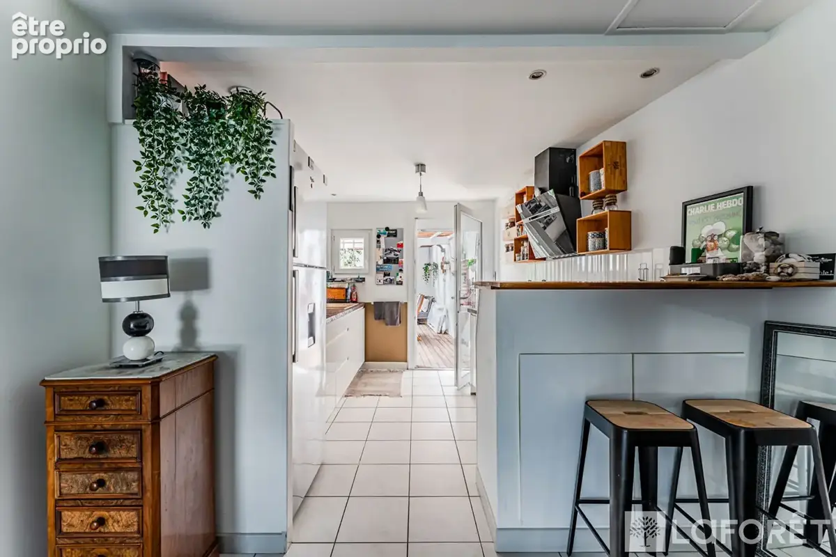 Appartement type maison de ville T3 rénové avec terrasse sans vis-à-vis - Gujan-Mestras, Bassin d'Arcachon - photo 5