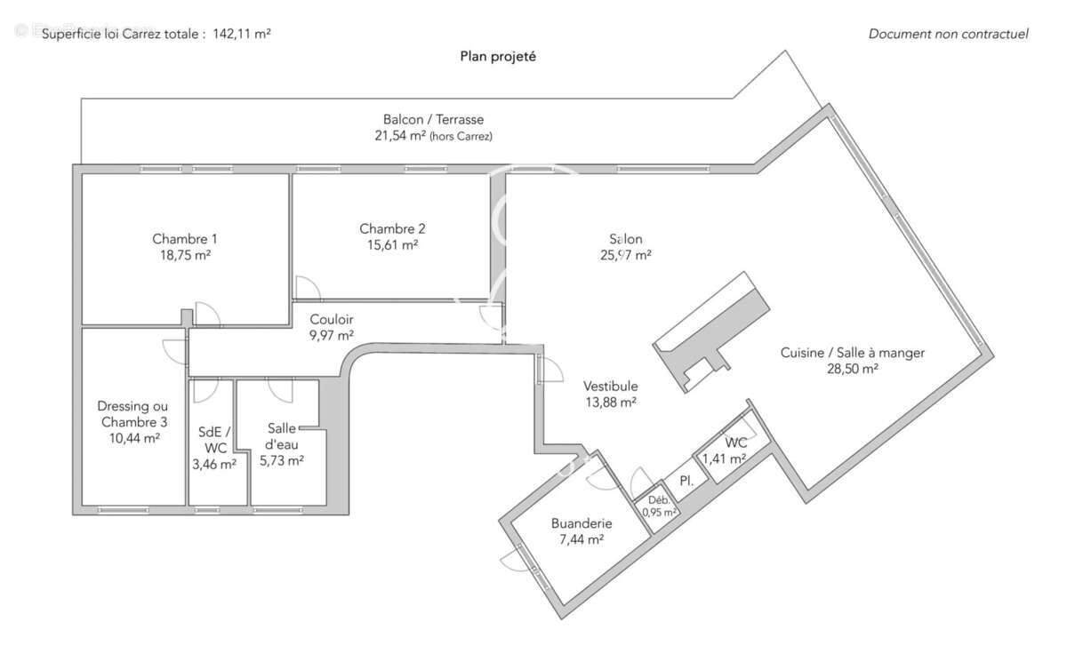 Appartement à PARIS-16E