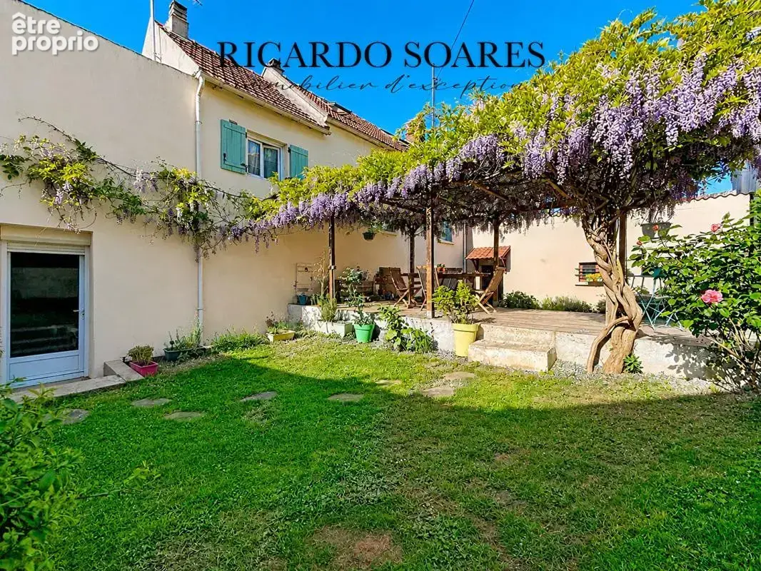 Vemars 95470 - maison de caractère 115m2 au sol / 3 chambres / garage 50m2 / magnifique jardin / cave - photo 15
