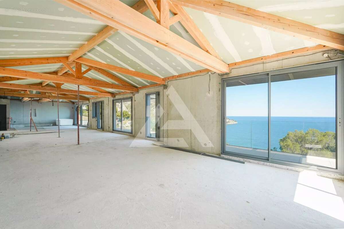 Èze bord de mer - villa contemporaine - vue mer panoramique - photo 2