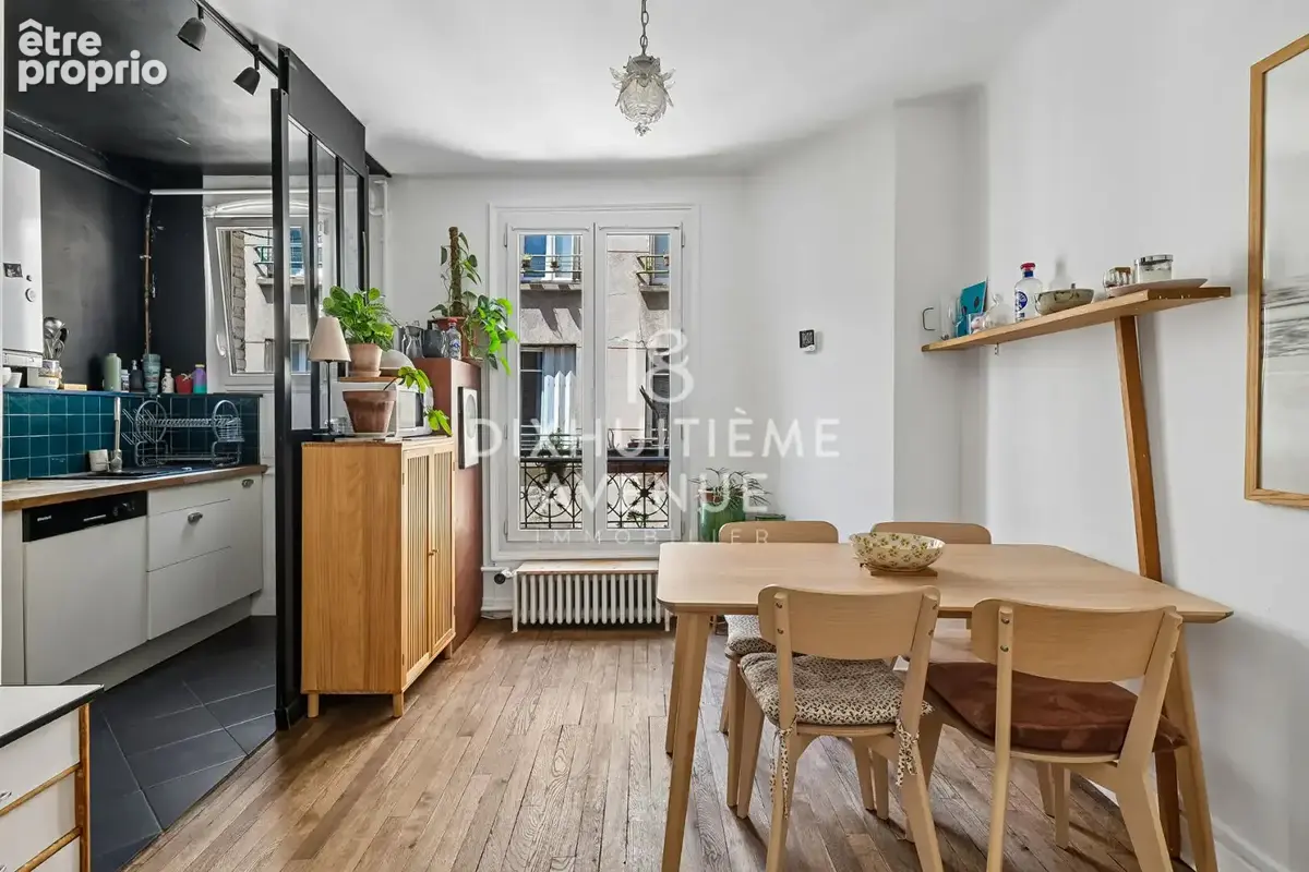 Rue de Clignancourt / André del Sarte, 3 pièces 50m² - photo 2