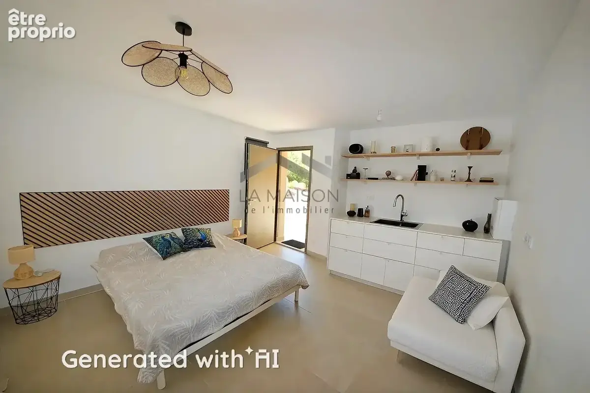 Villa T3 avec studio, piscine et sous-sol à aménager - photo 11