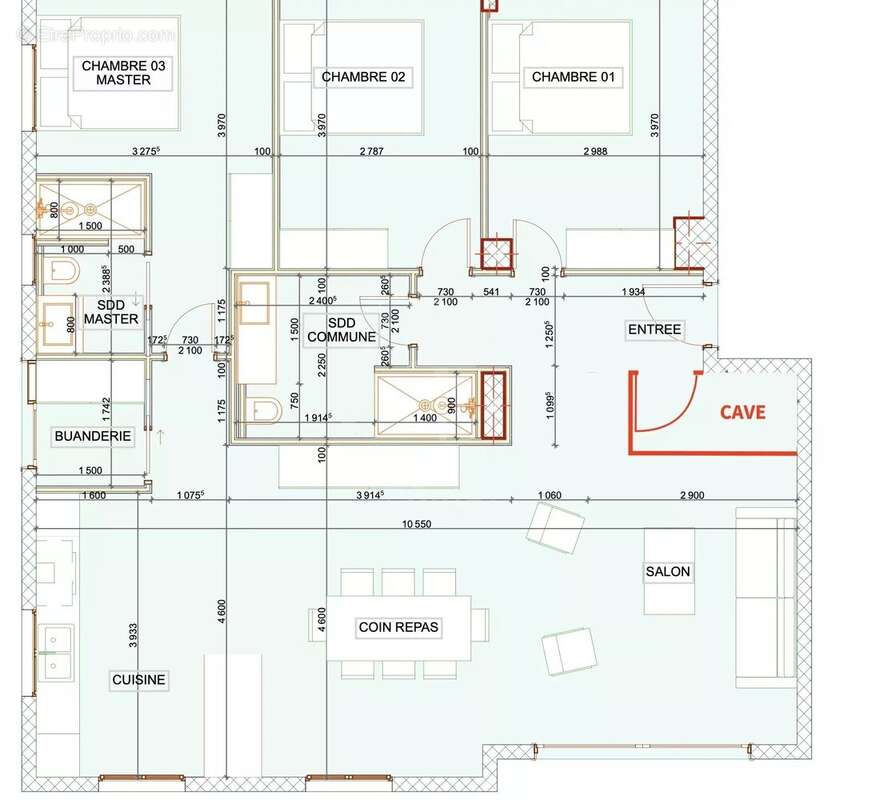 Appartement à SAINT-JEAN-DE-SIXT